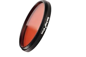 HOLAFOTO Filtro Rojo Seafrogs para Ranas Marinas Sf-Ph-02, Sf-Ph-01 Vivienda para Fuji Tg7 TG-6 TG-5, para Sony Rx100 (I-V), Rx100Vii, A6500, A6300, A6000, A6400 Y Otro Caso con 67 Mm Enhebradointerfaz