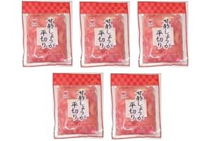 Pamai Pai® Bigpack: 5 x 120g Eingelegter Sushi Ingwer Pink Amazu Shoga - 60g Abtropfgewicht