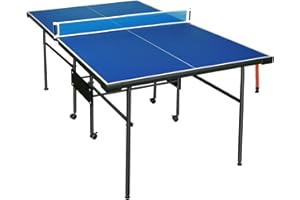 ‎HLC HLC Tischtennistisch, MDF-Platte, Stahlbeine, mit Tragetasche, 206 x 114,5 x 76 cm