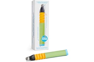 EDURINO Ergonomic Pen Green for Kids Ages 4 & Up - Writing Practice, Fine Motor Skills Development, Optimal Pen Grip, Compatible with Tablets & Phones
