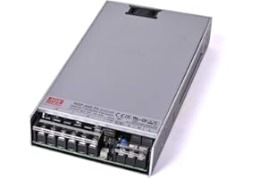 MEANWELL Fuente de alimentacion 500W 24V 21A Mean Well Enclosed RSP-500-24 Power Supply AC/DC