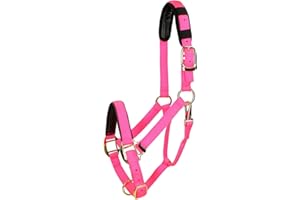 Shires Topaz Nylon Pony/Horse Headcollar - Black