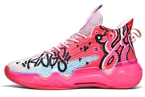 QILTON Mens Basketball Shoes Non Slip Basketball Sneakers Youth Fashion Basketball Trainers Running Shoes for Mens Outdoor/Indoor