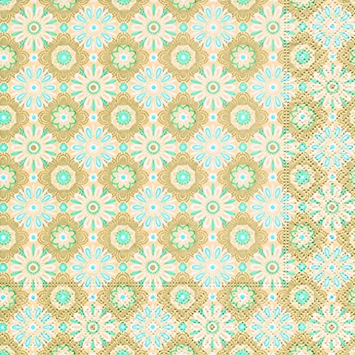 Preisvergleich Produktbild Motivserviette 33x33cm Blüten