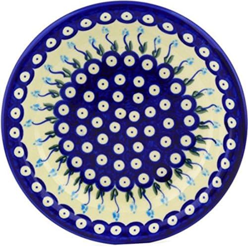 Ceramika Bona H1928G Polish Pottery Ceramic Pasta Bowl Hand Painted, 9-Inch