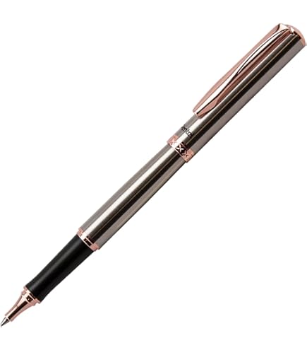Pentel Libretto Set – 0,7 Mm Gelroller & 0,5 Mm Bleistift In Geschenkbox, Cremefarben Mit Silber