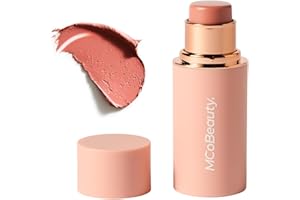 MCoBeauty - Baby Face Multiuse Cream Stick for Lips and Cheeks - Blush Stick in Nude Peach Shade - Contains Moisturising Jojoba Seed Oil, Coconut Oil and More - Charley