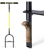 Swardman Professionele roestvrijstalen holle Tine vorkbeluchter met vervangbare tines, gazonkernbeluchter, handmatig beluchtingsgereedschap voor compacte grond, voorkomt bodemverdichting