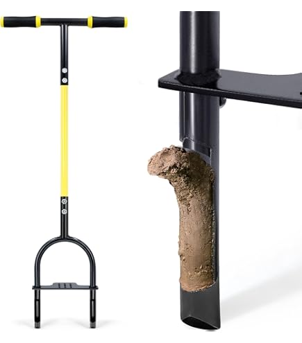 Colwelt Rastrello Livellatore Per Prato Da 80 Cm – Manico Lungo 183 Cm Con Impugnatura Ergo Curva, Acciaio