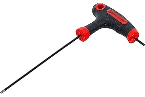 BGS Diy 7882-2 | Schraubendreher mit T-Griff und seitlicher Klinge | Innensechskant / Innensechskant mit Kugelkopf 2 mm