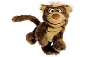 Living Puppets W450 Handspieltier Kolman der Kater 40 cm, Braun