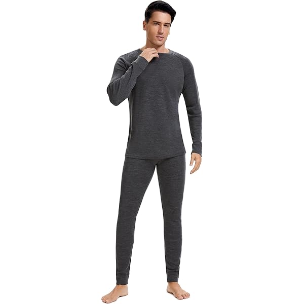 woolcano Thermoondergoed voor kinderen, uniseks, 100% merinowol, set voor jongens en meisjes, ski-ondergoed winter, warm en comfortabel, 260 g/m²