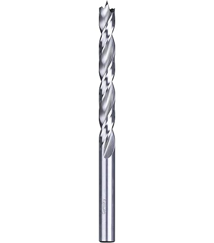 QUARKZMAN Set van 3 Brad-Point-boren, 4,5 mm (3/8 inch), diameter met