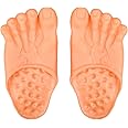 XNHIU Giant Big Jumbo Feet Covers Jumbo Big Foot Realistic Costume Accessories Shoe Covers Funny Feet Slippers for Halloween Party