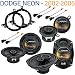 Dodge Neon 2002-2006 Factory Speaker Replacement Harmony Upgrade Package New RS.25443.00