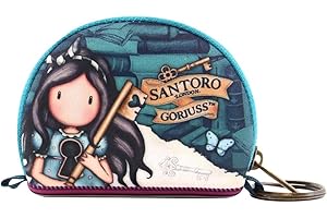 SAFTA 369GJ31, Portafoglio Piccolo Neoprene Gorjuss Curiosity Unisex-Bambini e Ragazzi, Multicolore, M