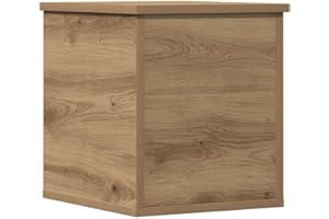 vidaXL Aufbewahrungsbox Artisan-Eiche 30 x 35 x 35 cm Holzwerkstoff, Moderne Aufbewahrungsbox, rechteckiger Organizer, Platzsparende Lösung, praktische Möbel fürs Homeoffice