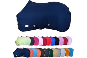 ‎RL24 RL24 - Abschwitzdecke mit Kreuzgurt BASICLINE dunkelblau 155cm