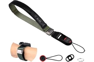 VKO Camera Wrist Strap Adjustable Quick Release Camera Wrist Lanyard Tether for Man Woman Photographers Wristband for SLR DSLR Digital Mirrorless Camera