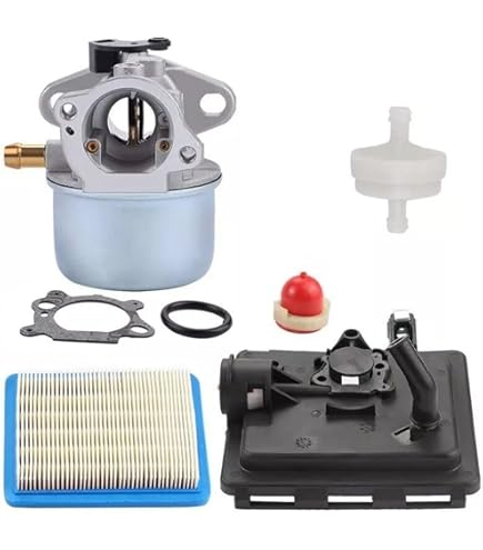 ZAMDOE Carburatore Per Briggs & Stratton 4-7 HP - Kit Completo Con Ricambi E Accessori - Foto 4