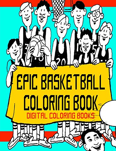 Epic Basketball Coloring Book Autor Digital Coloring Books - 