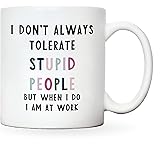 Funny gifts for work colleague gifts for women or men, funny mugs for women, novelty mug silly gifts, work bestie gifts, funn