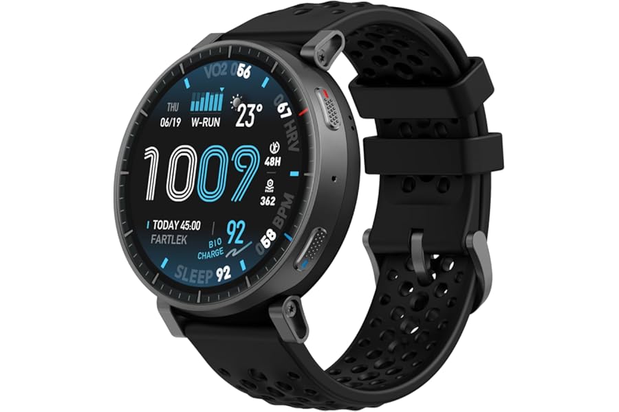 Amazfit Active Max Smartwatch 1.5 Inch AMOLED 25 Days Autonomy, Offline Maps, NFC, GPS, 4GB Memory, 170+ Sports, 5 ATM, Fitness Monitor, Sleep & Beat for Android/iPhone4.5 out of 5 stars289€159.00