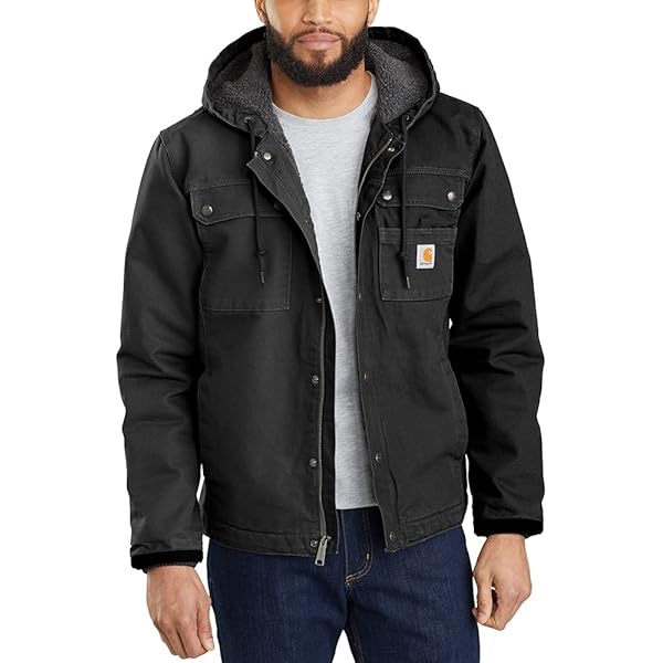 Carhartt Men's Full Swing Armstrong Jacket, Black, S : Amazon.co