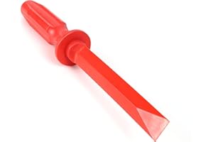 ZERINT HT-513 Non-Marring Plastic Chisel Scraper Tool Wheel Weight Remover for Removing Decal, Emblem, Debris, Adhesives