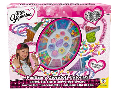 Teorema 64153 - Braccialetti Bambina con Oltre 200 Tra Perline e Ciondoli assortiti
