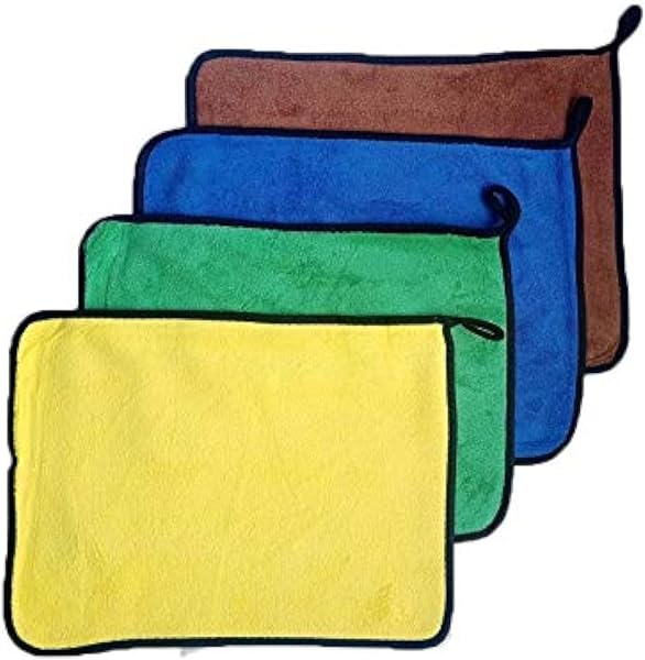 Portal 4Pcs Micro Fiber Towel 30cmx22cm