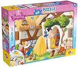 Puzzle dwustronne plus Królewna Sniezka 108