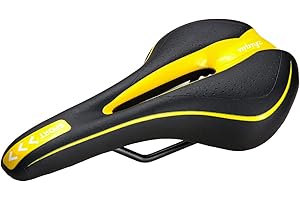 ZHIQIU Coussin de Selle de vélo coloré Respirant Confortable adapté pour vélo de Route vélo à pignon Fixe