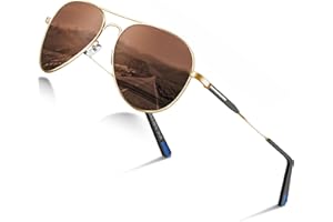 DADA-PRO Mens Sunglasses Pilot Polarized Women Sun glasses Designer Mirrored Retro Pilot Shades for Cycling Driving Golf, UV 400 protection