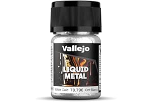 Vallejo Acrylicos 35 ml Metals Oro líquido - Blanco/Oro