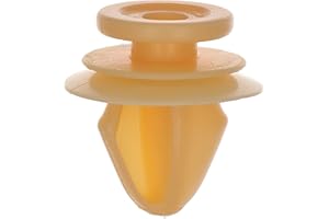 Restagraf - Fixations Agrafe de Panneau - Compatible avec Alpine, Citroën, Dacia, DS, Mitsubishi, Opel, Peugeot, Renault - Réf. 228085 - Blister de 5, Orange