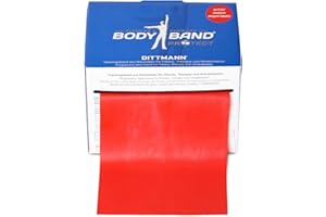 Dittmann Body Band (terapia Band) 25 m Rosso (medio)