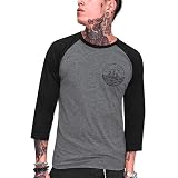 Canvas - Maglia Maniche Tre Quarti - Uomo : Amazon.it: Abbigliamento
