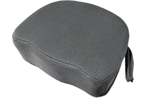 KEPUARM Siège Rehausseur De Bain, 38 x 30 x 13 cm - Coussin Baignoire Antidérapant - Coussin Baignoire Adultes et Enfants à Séchage Rapide - Bain Chaud Intérieur Et Extérieur (Gris)