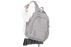 WINSPANSY Schulrucksack Mädchen, Lässig Rucksack Damen Klein Modern Elegant Travelite Leichter Laptop Daypack Rucksack 14 Zoll Jungen Teenager Wasserdicht, Aesthetic School Stuff Bag