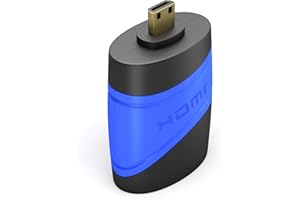 KabelDirekt – Adapter Micro-HDMI (gniazdo HDMI > złącze Micro-HDMI, High Speed HDMI) – TOP Series