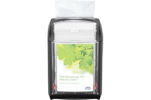 Tork Xpressnap Fit Tisch Serviettenspender – 272900 – N14 Spender für Restaurants – sparsame Einzelblattentnahme, schwarz