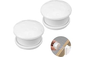 BEEHUG Child & Baby Safety Magnetic Key for Kitchen Cupboard Drawer Locks, 2 Pack Child Safety Magnetic Cupboard Locks, Adhesive Baby Proof Cabinet Lock Magnet Key Universal Replacement Spare Keys(2 Keys)