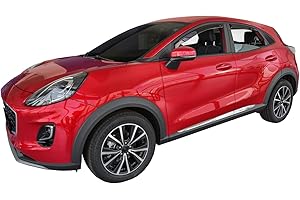 J&J Automotive | Deflecteurs d'air Déflecteurs de Vent Compatible avec Puma Depuis 2020 4pcs