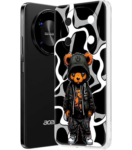 Fashionury Back Case for Acer Super ZX 5G, Print Silicone Stylish