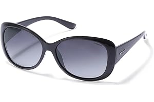 Polaroid P8317 IX KIH Gafas de Sol, Negro (Black/Grey SF Pz), 58 para Mujer