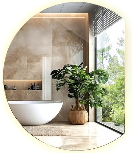 BWS Ambi LED Spiegel Dimbaar One Condensvrij 140x60 cm