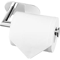Toiletpapierhouder zonder boren - toiletrolhouder SUS 304 roestvrij
