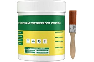 SENTECHX Sellador Invisible Impermeable, Revestimiento Impermeable de Poliuretano, Revestimiento Adhesivo de Poliuretano a Prueba de Fugas para el Techo del Baño de la Casa (300g)