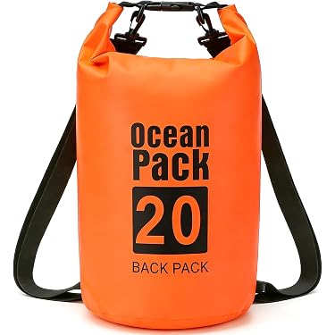 NC Zaino Impermeabile Mimetico in PVC, Borsa da Rafting